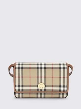 Burberry Borsa Hampshire Burberry in cotone spalmato Vintage Check