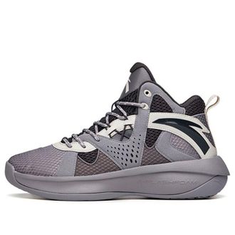 Anta Shock The Game 2 High Top Shoes Grey 112211620S-2