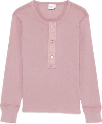 Chlo&eacute; Top henley - Viola