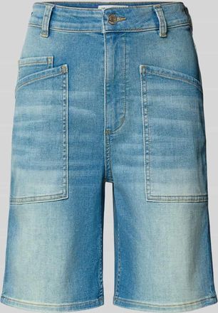 Marc O'Polo Boyfriend Fit Jeansshorts aus Baumwoll-Mix in Jeansblau, Größe 26