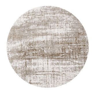 Louis De Poortere Alfombra de poli&eacute;ster gris, 240x240 cm