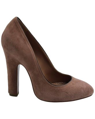 Alaia Ala&iuml;a Womens Suede Chunky Pump (Authentic Pre-Loved)