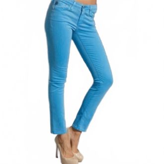 AG - Adriano Goldschmied Stilt Cigarette Leg Jeans In Sky Blue