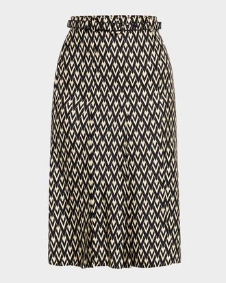 【関税込み】VETEMENTS 'Graffiti Monogram' skirt VETEMENTS Graffiti monogram skirt | REVERSIBLE