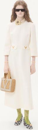 Valentino Garavani Borsa Shopping Piccola Valentino Garavani Viva Superstar In Rafia Donna NATURALE/BURRO UNI