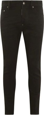 Dsquared2 Heren, Jeans, Zwart, Maat: XS
