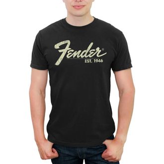 Fender Mens Fender Distressed Logo Graphic T-Shirt in Black at Nordstrom, Size Xxx-Large