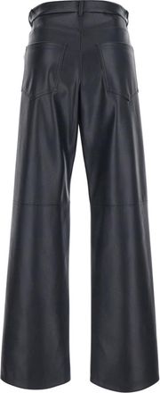 Max Mara Womens Trousers Sospiro Blue Polyester