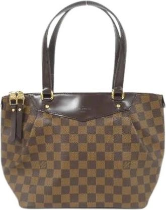 Louis Vuitton Pre-owned Handbags, female, Brown, Size: ONE SIZE Pre-owned Canvas Handbag