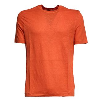 FILIPPO DE LAURENTIIS T-Shirts, male, Orange, Size: 2XL Girocollo T-Shirt