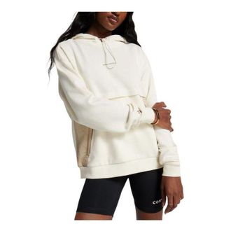 Converse (WMNS) Converse Wordmark Hoodie Egret 10026576-A02
