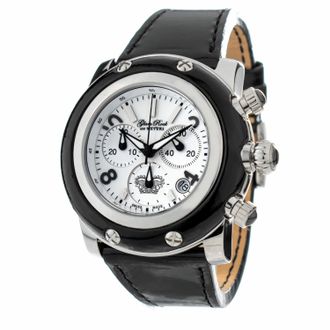 Glam Rock Unisex Horloge Kwarts Zwart & Zilver