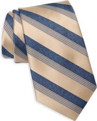 Nordstrom Rack Warren Stripe Tie in Taupe at Nordstrom Rack