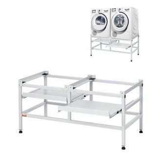 OEM Soporte Para Lavadora De 1230x635 Mm Pedestal Para Lavadora De Acero Al Carbono Capacidad De Carga De 267kg Base De Pedestal Para Lavadora Y Secadora 