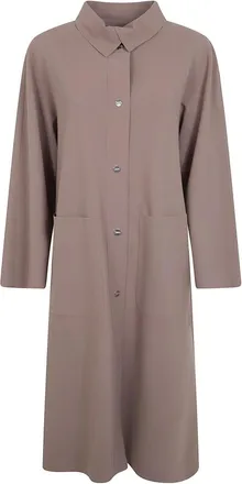 Herno Jassen, Dames, Grijs, S, Single-Breasted Coats