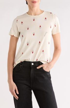 Rag & Bone Flame Heart Graphic T-Shirt in Ivory at Nordstrom Rack, Size Xx-Small