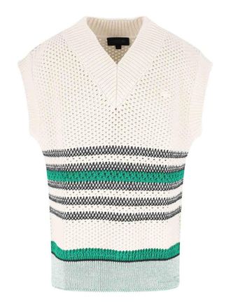 Lacoste Cotton blend pique waistcoat
