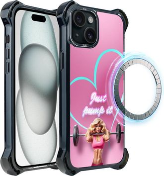 OEM Funda Ibizu Dropguard Ultra Para Iphone 15 Plus Con Magsafe, Move, Pump It Love