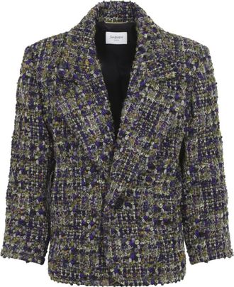 Saint Laurent Mujer, Chaquetas, Multicolor, Talla: S
