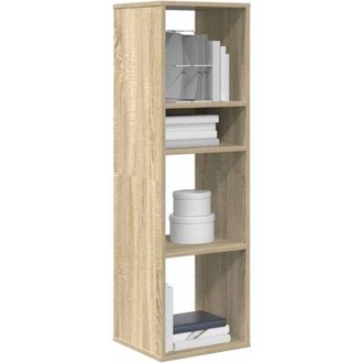 vidaXL Libreria Rovere Sonoma 34x31x112 cm in Legno Multistrato - Vidaxl