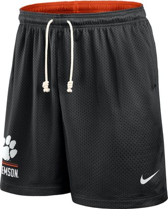 Nike Clemson Courtside Nike Mens Dri-FIT College Reversible Shorts in Black | 03BF51KCLN-11C