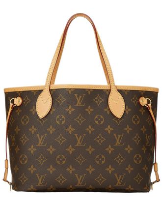 Louis Vuitton Brown Monogram Canvas Neverfull Pm (Authentic Pre-Loved)