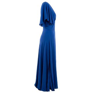 Trussardi Abito lungo a tinta unita - - Dresses - Donna - Blu - S