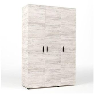 OEM Kit Armadio 3 Ante 120x52x205 Cm Bianco Ven.k083