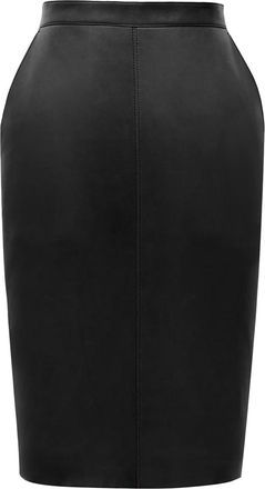 Saint Laurent Gonna A Matita Cassandre In Pelle Di Agnello-Donna