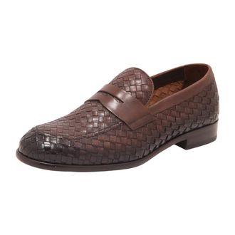 Doucal's Adler Woven Loafer - Shoes - Hombre - Marr&oacute;n - 42 EU