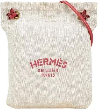 Herm&egrave;s Pre-owned Bags, female, Beige, Size: ONE SIZE Pre-owned Aline PM Shoulder Bag