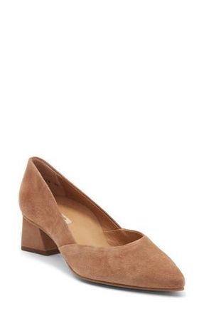 Paul Green Witt Pointed Toe Pump in Nut Suede at Nordstrom Rack, Size 10.5Us / 8Uk