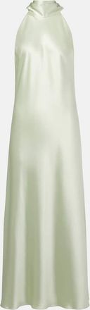 Galvan Abito lungo Sienna in raso