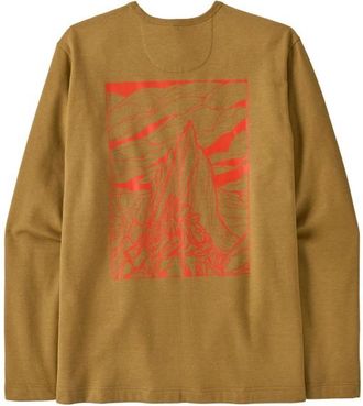 Patagonia LW Cloud Crag Wildrise Crew Pullover f&uuml;r Herren | braun