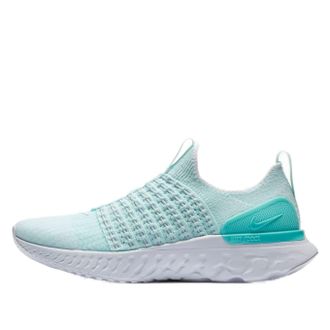 Nike (WMNS) Nike React Phantom Run Flyknit 2 Teal Tint Aurora CJ0280-300
