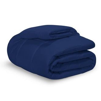 Bare Home Cotton Top Mattress Pad in Dark Blue at Nordstrom, Size Twin X-Long