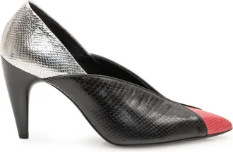Isabel Marant Black Color Block Pumps