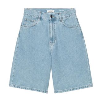 Carhartt Work in Progress Brandon Short - Dames - Denim shorts - Blauw - M - Katoen - Korte Broeken