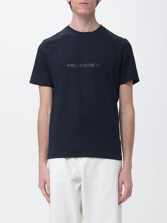 Peuterey T-shirt in misto cotone con logo Peuterey