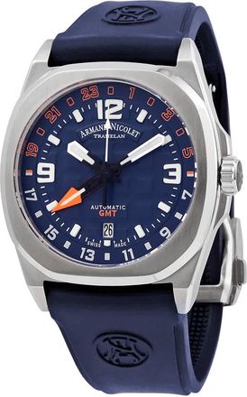 Armand Nicolet JH9 Automatic Blue Dial Mens Watch A663HAA-BO-GG4710U