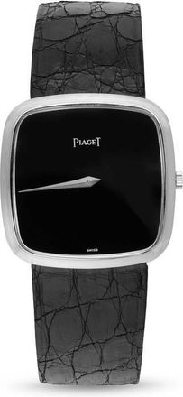 Piaget Pre-owned Piaget Vintage Black Dial Ladies Watch 9771
