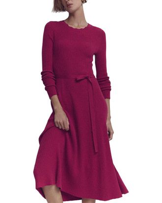 Boden Isobel Knitted Midi Dress