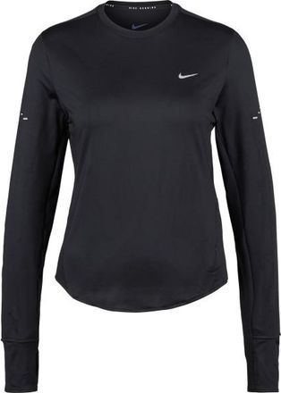 Nike Swift DF UV Long-Sleeve Crew Running Top Laufshirt f&uuml;r Damen | schwarz