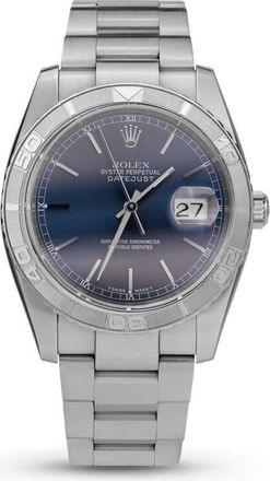 Rolex Pre-owned Rolex Datejust Automatic Chronometer Blue Dial Unisex Watch 16264 BLSO