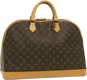 Louis Vuitton Pre-owned Handbags, female, Brown, Size: ONE SIZE Pre-owned Alma Voyage MM Hand Bag