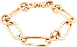 Roberto Coin 18k Yellow Gold Classic Link Bracelet 8 - 9151059AYLB0