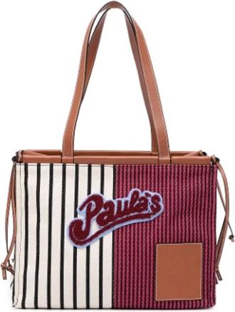 Loewe Pre-owned Tote Bags, female, Multicolor, Size: ONE SIZE Pre-owned Canvas totes