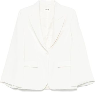 P.A.R.O.S.H. Parosh Womens Simple Boutonnage Blazer