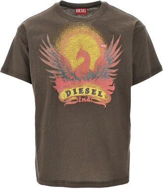 Diesel Phoenix print T-shirt Man S