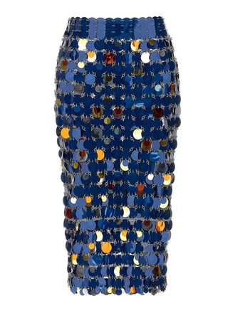 Paco Rabanne Sequin midi skirt